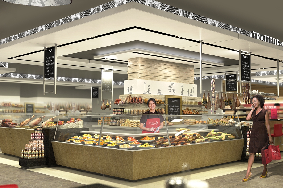 Galeries Lafayette  Renovation of the Gourmet areas
