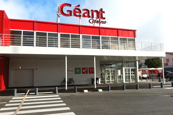 Géant Casino New visual identity